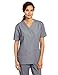 WonderWink Womens Origins Bravo V-Neck Top Medical Scrubs Shirt, Pewter, Small US