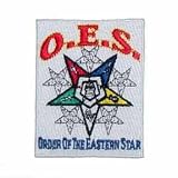 Thumbnail image for Order of the Eastern Star Logo Embroidered Iron on or Sew on…