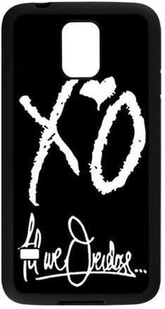Fayruz- Protective Hard TPU Rubber Black Case Cover for Samsung Galaxy S5 S V I9600 - XO The Weeknd