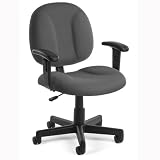 Gray OFM Superchair Computer and Task Chair with Arms