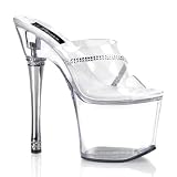 GLAMOUR-701R, 7 R/S Cone Heel Shoes
