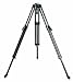 Manfrotto 351MVB 75mm Bowl 1-Stage Aluminium Video Tripod with 75mm Half Ball (Black)