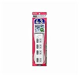 DV66256 LEDランプ スイッチ付タップ4P3m上