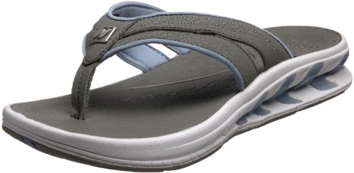New Balance Womens True Balance Thong,Gray,10 M