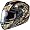HJC FS-15 PRISM MC51 SIZE:LRG MOTORCYCLE Full-Face-Helmet