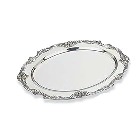 King Francis Silverplate Oval Meat Dish by Organize.com