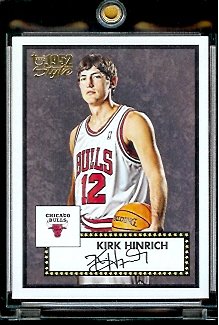 2005 06 Topps Style '52 Kirk Hinrich Chicago Bulls Basketball Card #62 - Mint Condition - In Protective Display Case !!