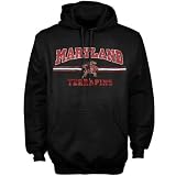 Maryland Terrapins Black Midfield Hoody Sweatshirt