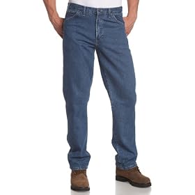 Dickies Men's Regular Fit 5-Pocket Stone Washed Jean