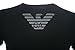 Emporio Armani T Shirt Back Eagle Tonal in Black