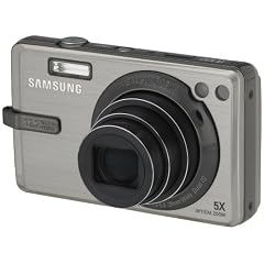 Samsung IT100 Digitalkamera (12 Megapixel, 5-fach opt. Zoom, 7,6 cm (3 Zoll) Display, Bildstabilisator) silber