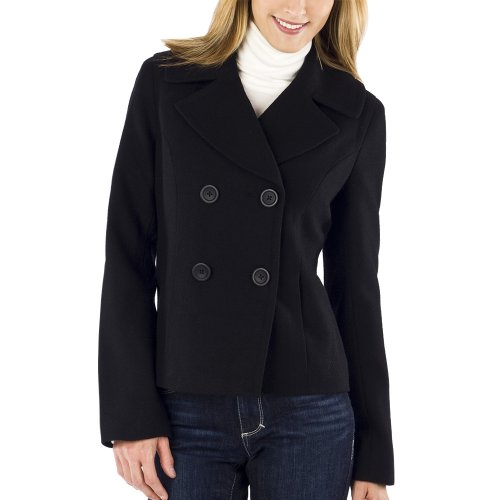 Merona&reg; Women's Wool Peacoat Jacket - Black