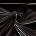 Solid Satin Fabric - Black - 60