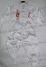 Kid's Chinese Dragon Kung Fu Shirt Pants Set White Available Sizes: 6M, 3T, 4, 6, 8, 10