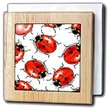 Ladybug - 6 Inch Tile Napkin Holder