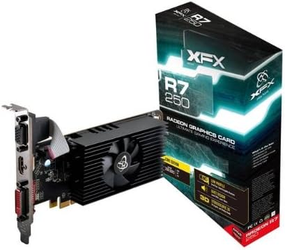 XFX AMD Radeon R7 250 Boost 2GB DDR3 VGA/DVI/HDMI Low Profile PCI-Express Video Card