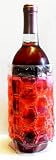 Wine and Bottle Wrap Coozie Red Color Coolsack