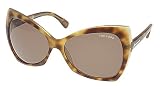 Tom Ford Women's 0175 Nico Light Tortoise Frame/Brown Lens Plastic Sunglasses