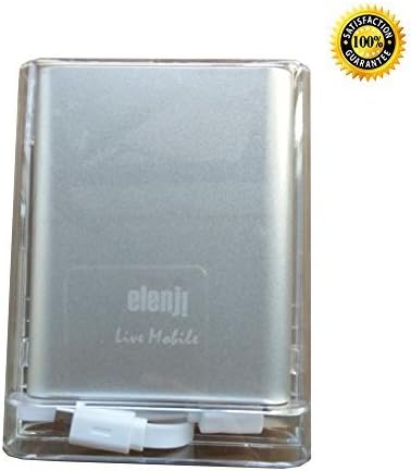 Power Bank External Battery 10400mAh lightweight powerful Portable Charger, PowerIQ Technology, Output 2A, Small Size, for iPhone 6 Plus 5S 5C 5 4S, iPad Air Mini, Samsung Galaxy S6 S5 &amp; more(Silver)