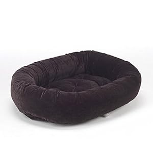 Amazon.com : Donut Bed - Aubergine (Large: 42 x 32 x 9 in.) : Pet ...