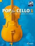 Produkt-Bild: Pop For Cello: 12 Pop-Hits. Band 1. 1-2 Violoncelli. Ausgabe mit CD.: Against All Odds. Band 1. 1-2 Violoncelli