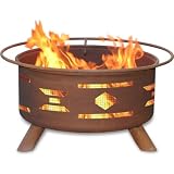 Patina Products F101,  30 Inch  Mosaic Santa Fe Fire Pit ~ Patina