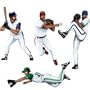Baseball Cutouts 20 4 count