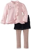 Calvin Klein Girls 2-6X Jacket With Denim Skegging