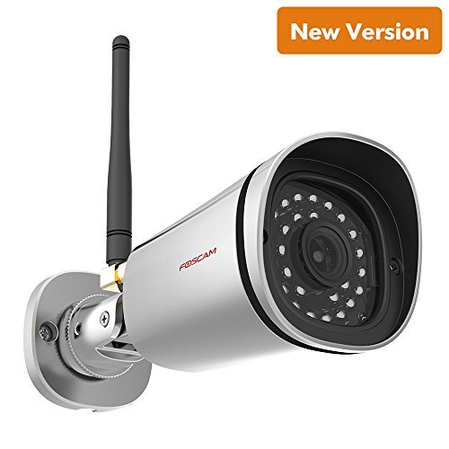 Foscam FI9800P Outdoor 720P HD Security IP Camera with Motion Detection, Night Vision and Cloud Storage