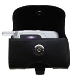 Horizontal Leather Case with Belt Clip/Loop for the UTStarcom CDM 8940