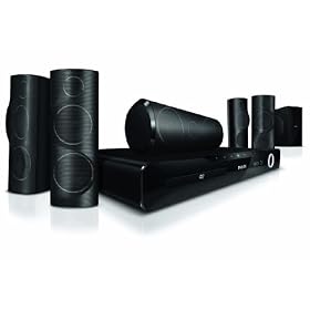 Philips - HTS5520 - Home cin�ma 5.1 - DivX - HDMI - 800 W RMS - USB - Noir