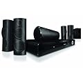 Philips HTS5520 5.1 DVD Heimkino-System (USB 2.0, HDMI, Upscaler 1080p, Radio, 1200 W, DivX, DTS) schwarz