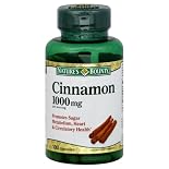 Nature's Bounty Cinnamon, 1000 mg, Capsules 100 capsules