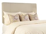 BackDrop Upholstered  Twin Bromley Brushed Twill Headboard ,  Oyster