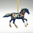 Trail of Painted Ponies from Enesco Song of Angels Ornament with Tin Gift Box Ornament 2.5 IN