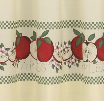 Red Delicious - Swag Top (pr) Kitchen Curtain