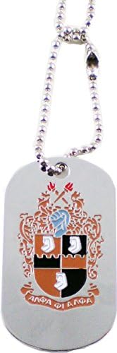 Alpha Phi Alpha Double Sided Dog Tag [Silver]