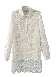 Embroidered Lace Spring Long Sleeves General Print Jumpsuit 