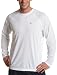 Champion Men's Double Dry Core Long Sleeve Tee,White,Medium