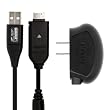 Samsung CB20U12 USB Cable & sac-45 Charger KIT for TL205, TL210, TL220, TL240, TL9, TL350, TL90, HZ15W, HZ25W, HZ30W, HZ35W, HZ50W, L100, L110, L200, L210, NV30, NV4, NV40,SL102, SL105, SL201, SL202