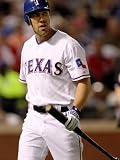 Texas Rangers v. San Francisco Giants, Game 5: David Murphy Photographic Poster Print by Ronald Martinez, 18x24