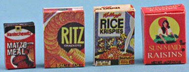 Image of Dollhouse Miniature Food Box