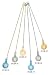 14k Gold-Plated Snake Chain- X-Fine 10in