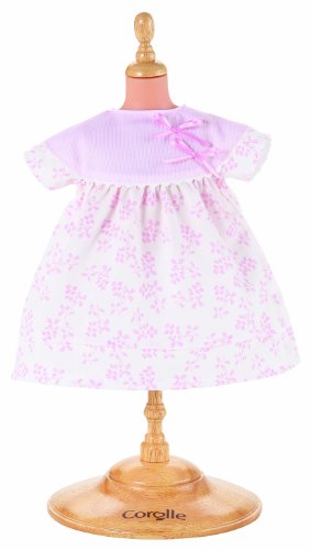 Corolle W0106 - Rosa Blumenkleid, Kleidung f&uuml;r Puppe 36 cm Preisvergleich