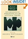 A Companion to Philosophy of Law and Legal Theory (Blackwell Companions to Philosophy)