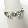 14K White Gold Diamond Semimount - 0.15 Ct.