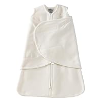 Halo Innovations Sleepsack Swaddle Micro Fleece, Cream, Small