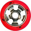 Envy 5 Spoke Wheel Grey-Red 110mm