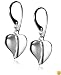 Sterling Silver Heart Dangle Earrings