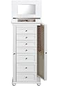 Hampton Bay Jewelry Armoire 40"hx20"w White
